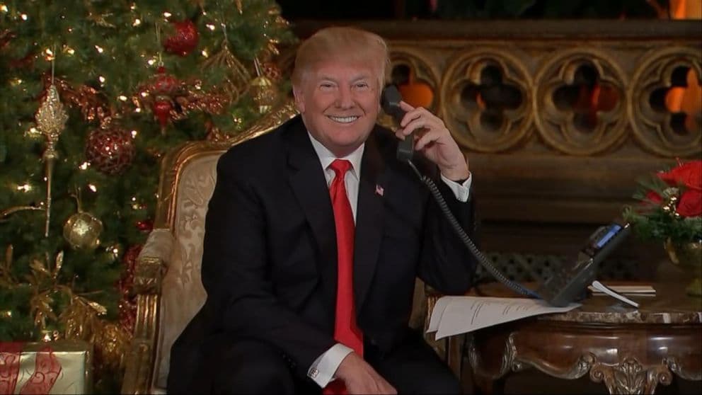 What will Trump say in December?